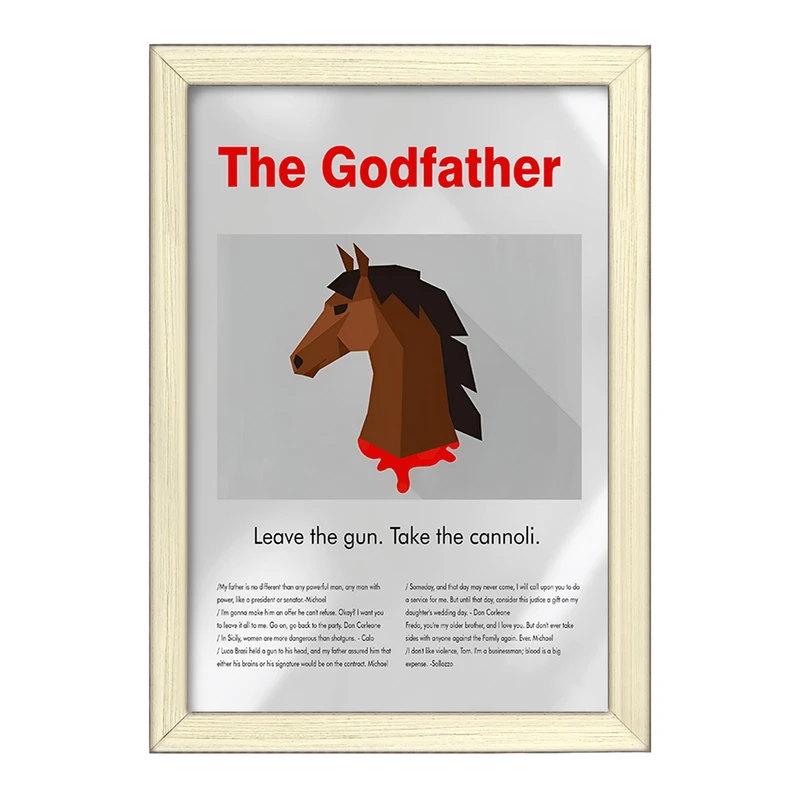 تابلو خندالو طرح پدرخوانده (The Godfather) کد F13842