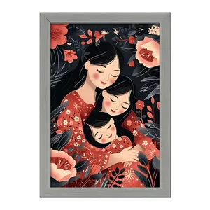 تابلو خندالو طرح مادر و دخترها کد F12609