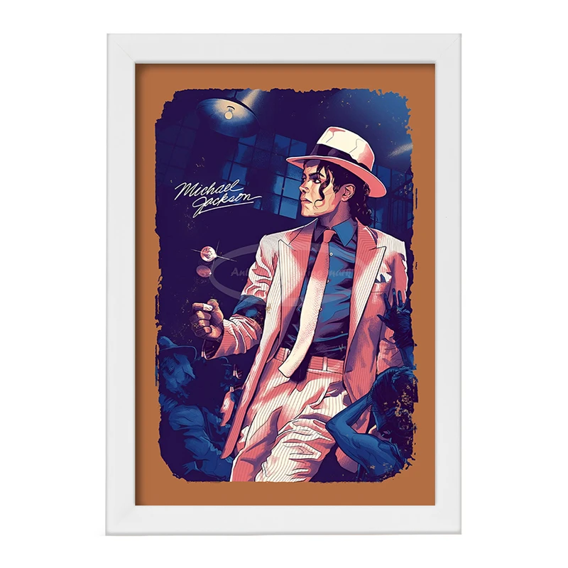 تابلو خندالو طرح مایکل جکسون (Michael Jackson) کد F13548