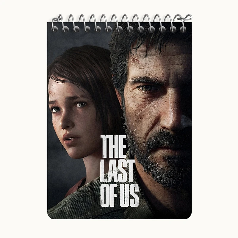 دفتر یادداشت 50 برگ خندالو طرح (The Last Of Us) آخرین بازمانده از ما کد N9316