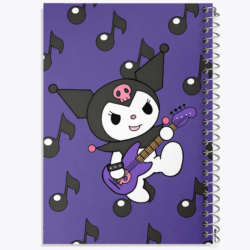 دفتر مشق 100 برگ خندالو طرح کرومی (Kuromi) کد N7820