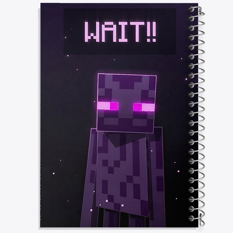 دفتر نقاشی 50 برگ خندالو طرح ماینکرافت (Minecraft) کد F13629