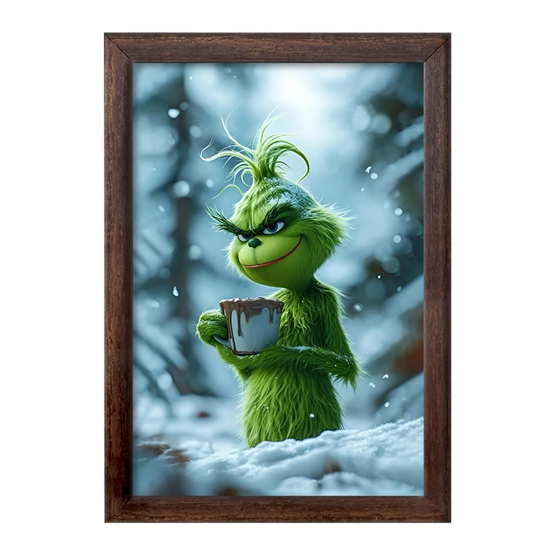 تابلو خندالو طرح گرینچ (Grinch) کد F8316