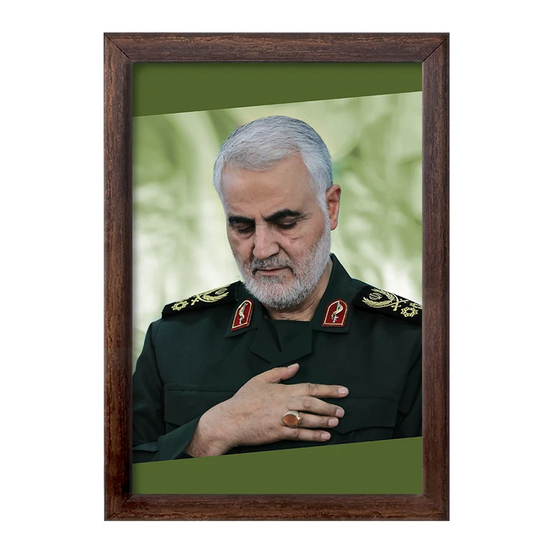 تابلو خندالو طرح شهید سپهبد حاج قاسم سلیمانی کد 12614