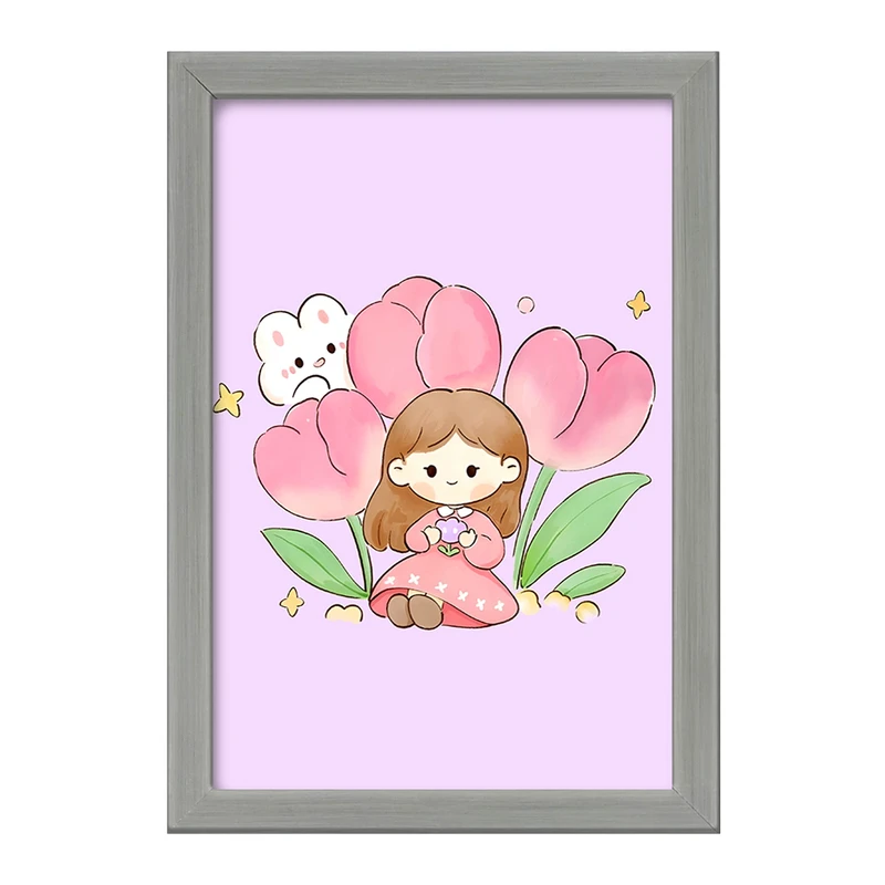 تابلو خندالو طرح دخترانه کیوت کد F11091