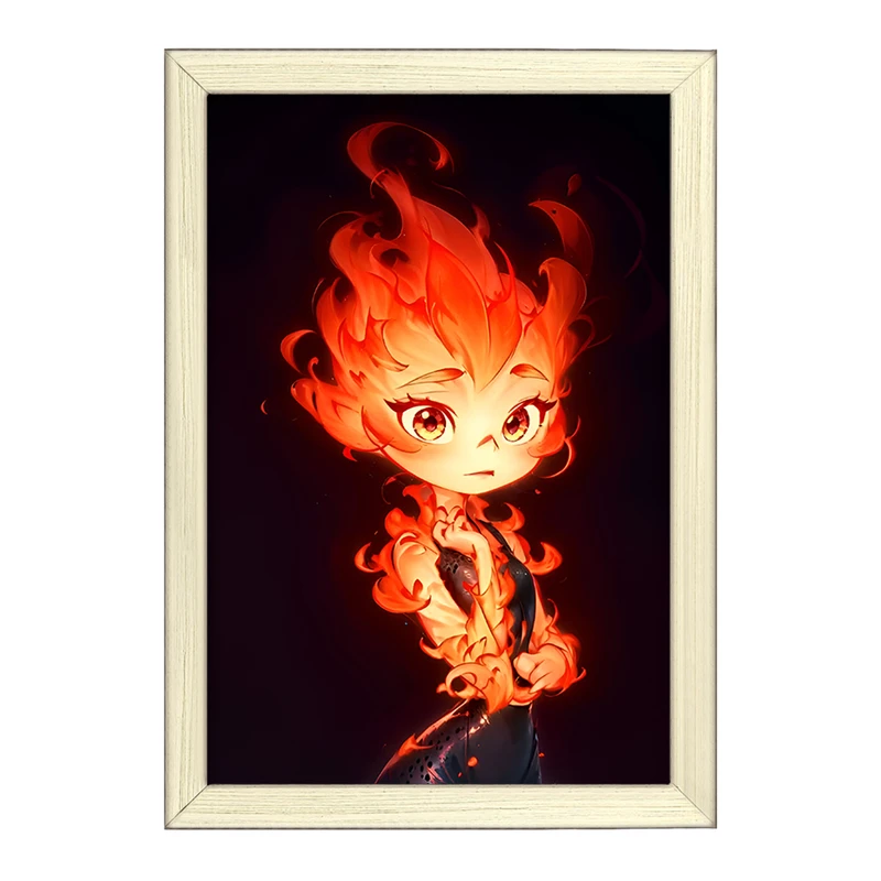 تابلو خندالو طرح بنیادین (Elemental) کد F11627