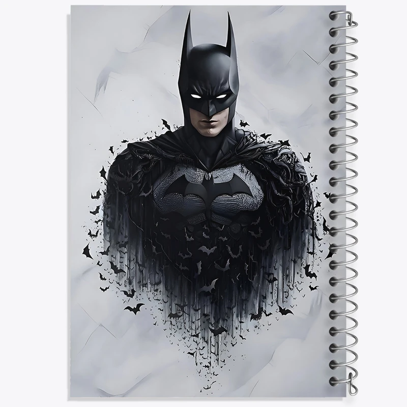 دفتر شطرنجی 50 برگ خندالو طرح بتمن (Batman) کد F9148