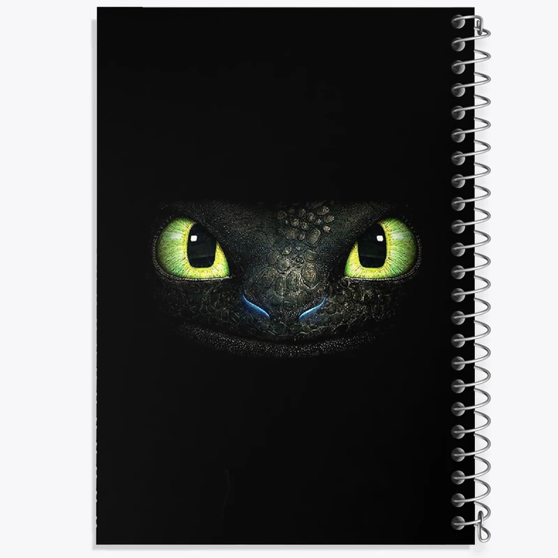 دفتر طراحی 50 برگ خندالو طرح اژدها سواران DreamWorks Dragons  کد 13756