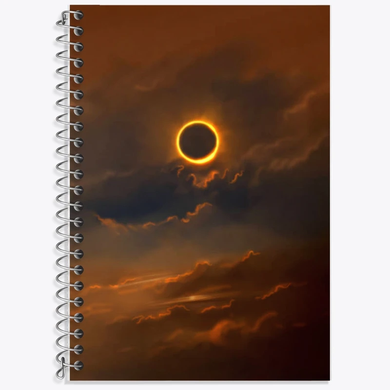 دفتر لغت 50 برگ خندالو طرح کسوف کد F12561