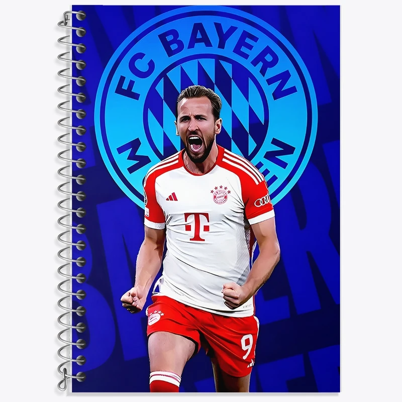 دفتر لغت 50 برگ خندالو طرح هری کین (Harry Kane) کد F14317