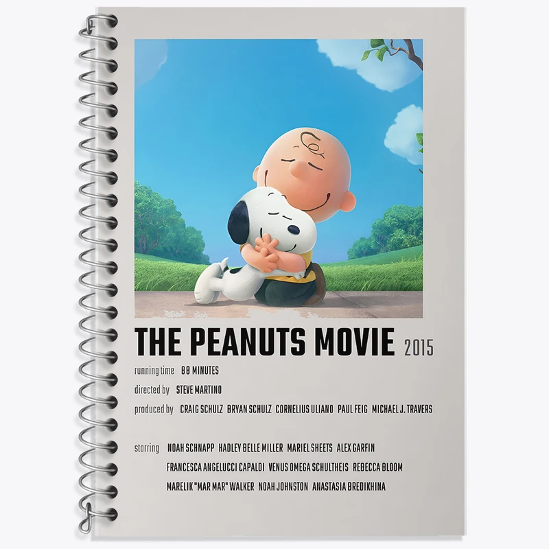دفتر نت موسیقی 50 برگ خندالو طرح بادام زمینی ها (The Peanuts Movie) کد F13224