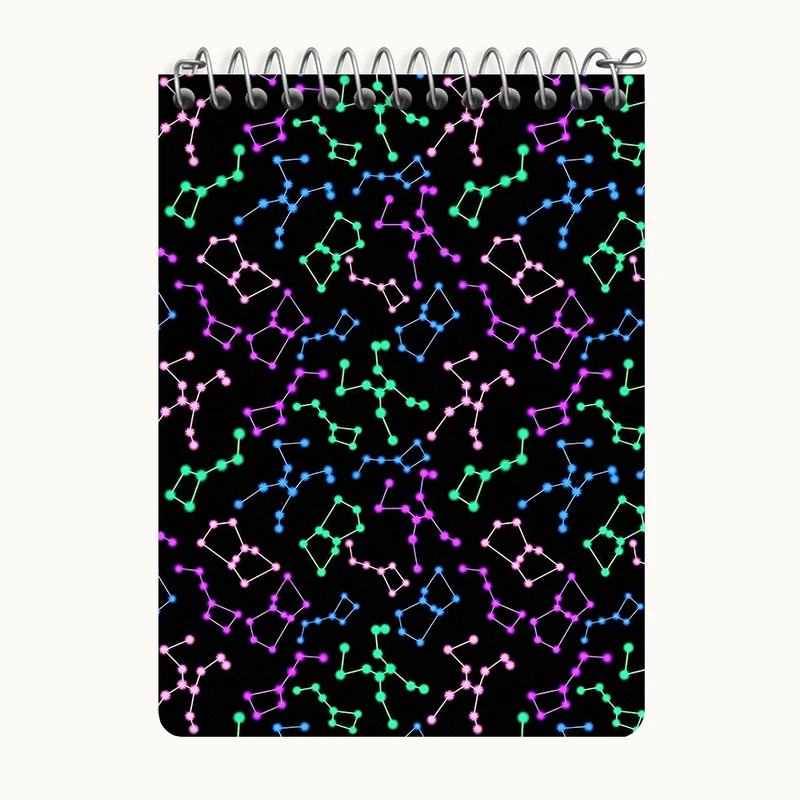 دفتر یادداشت 50 برگ خندالو طرح مدرن کد N7624