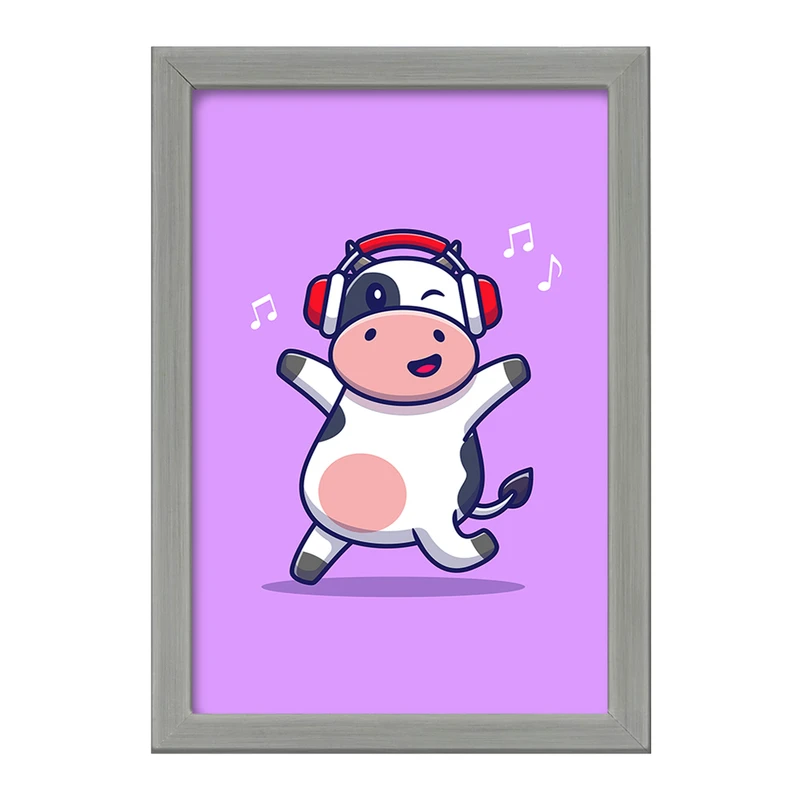 تابلو خندالو طرح گاو  کد 7026