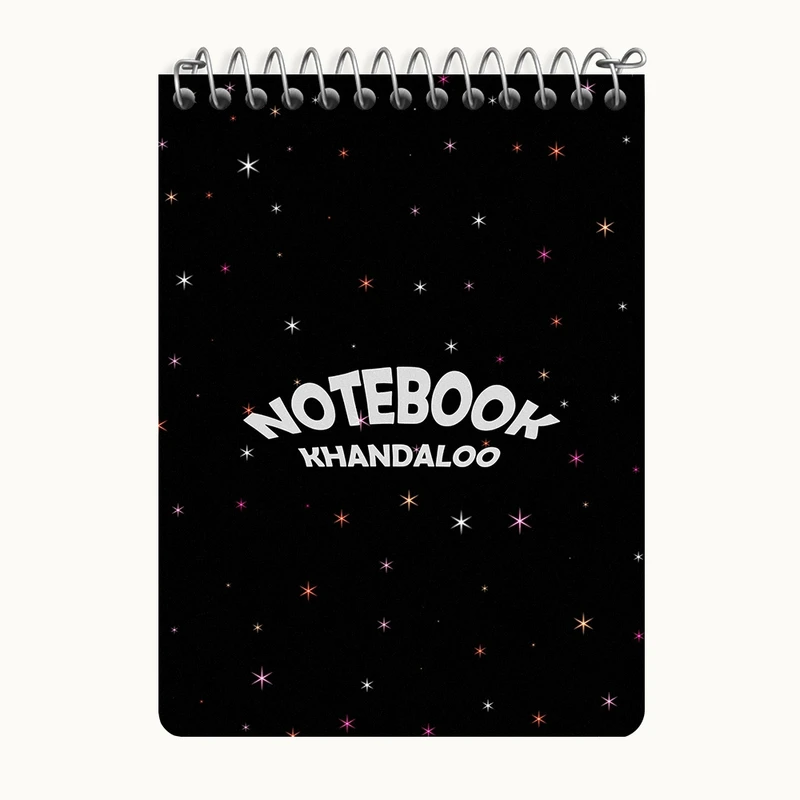 دفتر یادداشت 50 برگ خندالو طرح مدرن کد N7625