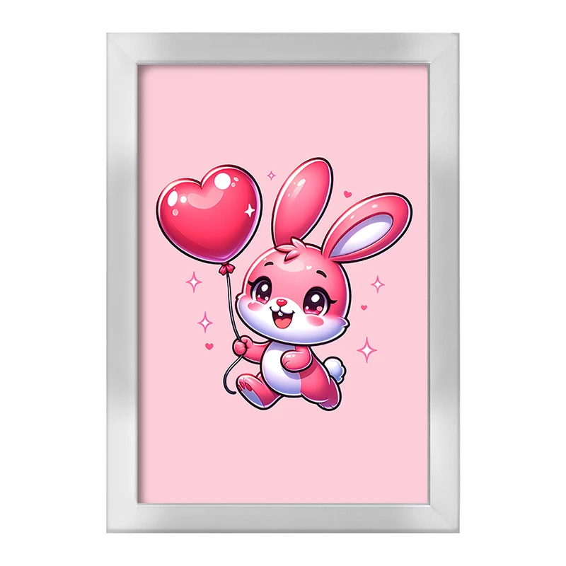 تابلو خندالو طرح خرگوش بامزه کد F7728