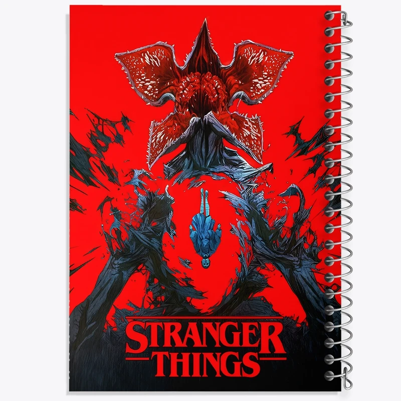 دفتر لیست خرید 50 برگ خندالو طرح استرنجر تینگز (Stranger Things) کد F10162