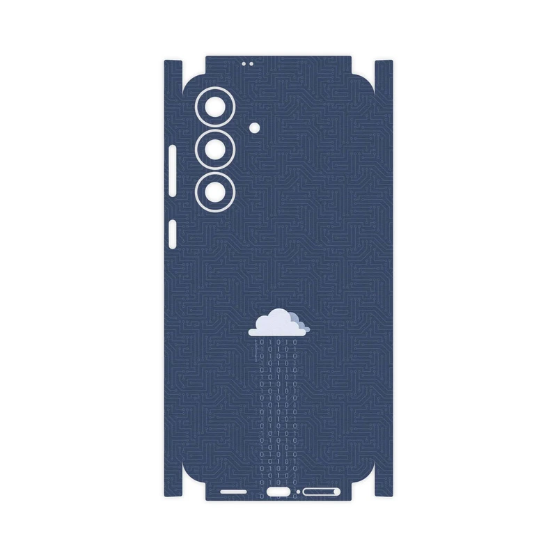 برچسب پوششی ماهوت مدل Minimal Data Cloud-FullSkin مناسب برای گوشی موبایل سامسونگ Galaxy S25 FE
