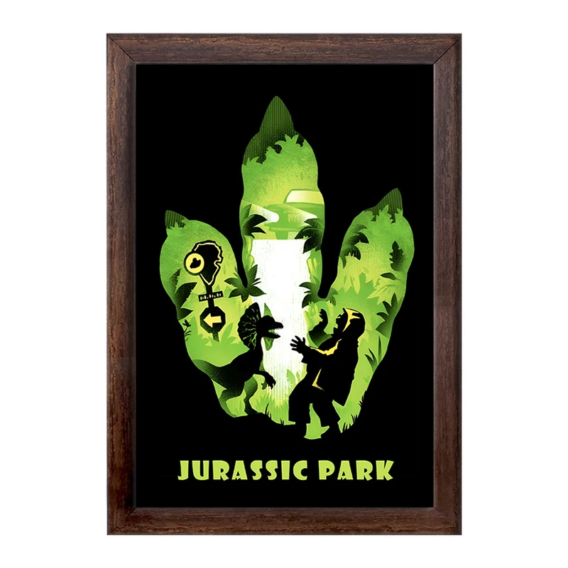 تابلو خندالو طرح ژوراسیک (Jurassic Park) کد F13775
