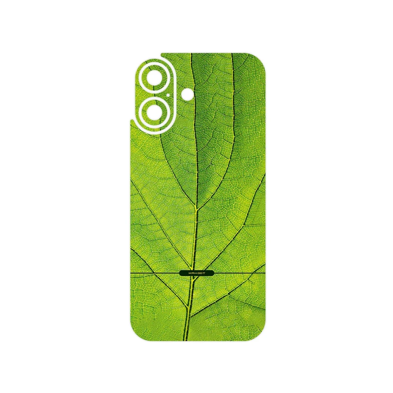 برچسب پوششی ماهوت مدل Leaf_Texture مناسب برای گوشی موبایل اپل iPhone 17