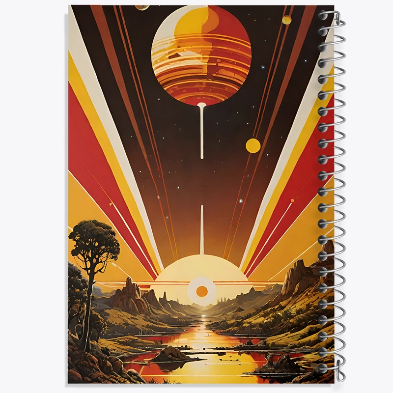 دفتر نقاشی 50 برگ خندالو طرح انتزاعی کد F4673