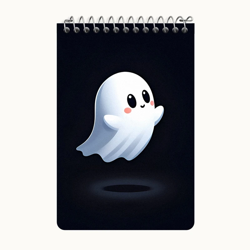 دفتر یادداشت 50 برگ خندالو طرح روح کوچولو کد F8085