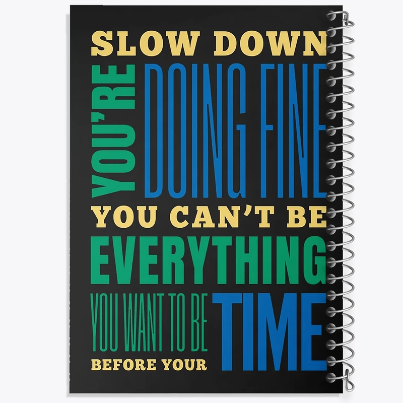 دفتر شطرنجی 50 برگ خندالو طرح انگیزشی کد F11893