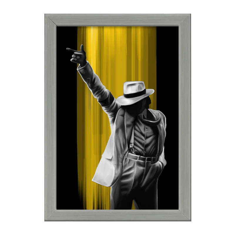 تابلو خندالو طرح مایکل جکسون (Michael Jackson) کد F768