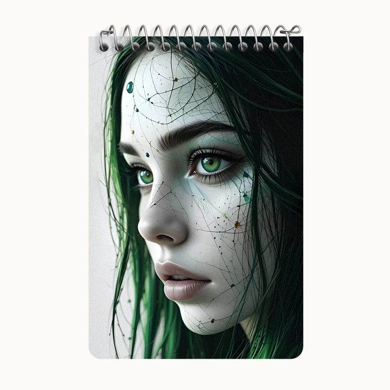 دفتر یادداشت 50 برگ خندالو طرح دخترانه کد F11699