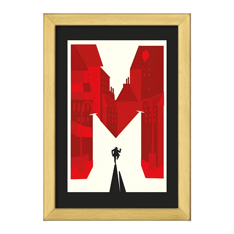 تابلو خندالو طرح فیلم ام (M) کد F10839