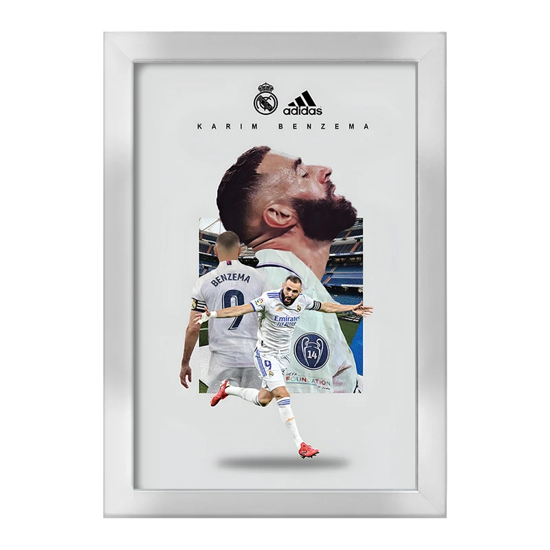 تابلو خندالو طرح کریم بنزما (Karim Benzema) کد F13480