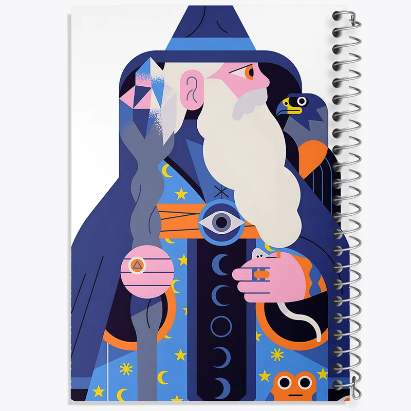 دفتر نقاشی 50 برگ خندالو طرح ارباب حلقه ها کد F4807