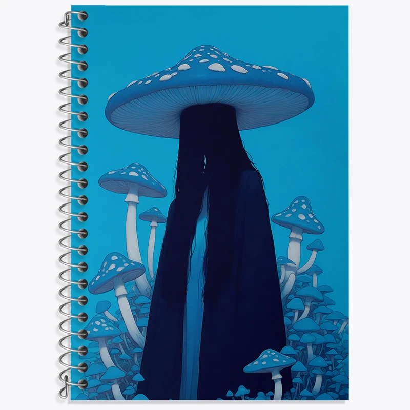 دفتر نت موسیقی 50 برگ خندالو طرح قارچ های سمی کد N8894