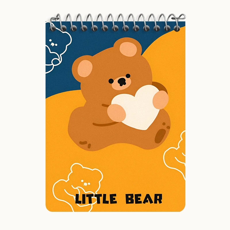 دفتر یادداشت 50 برگ خندالو طرح خرس بامزه کد N9439