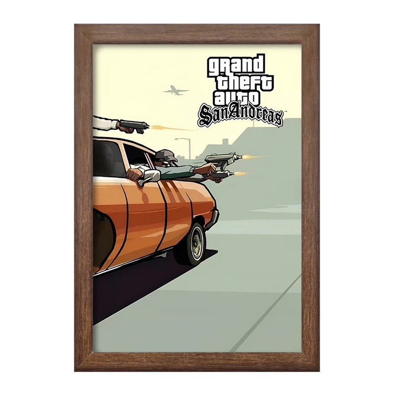 تابلو خندالو طرح جی تی ای (GTA) کد F13535