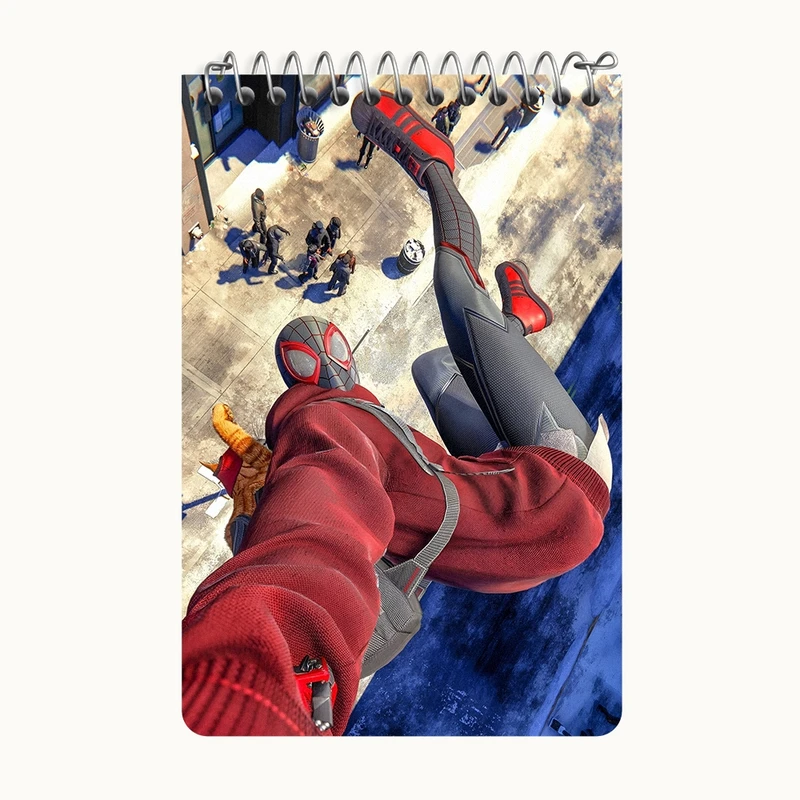 دفتر یادداشت 50 برگ خندالو طرح مرد عنکبوتی کد F11116