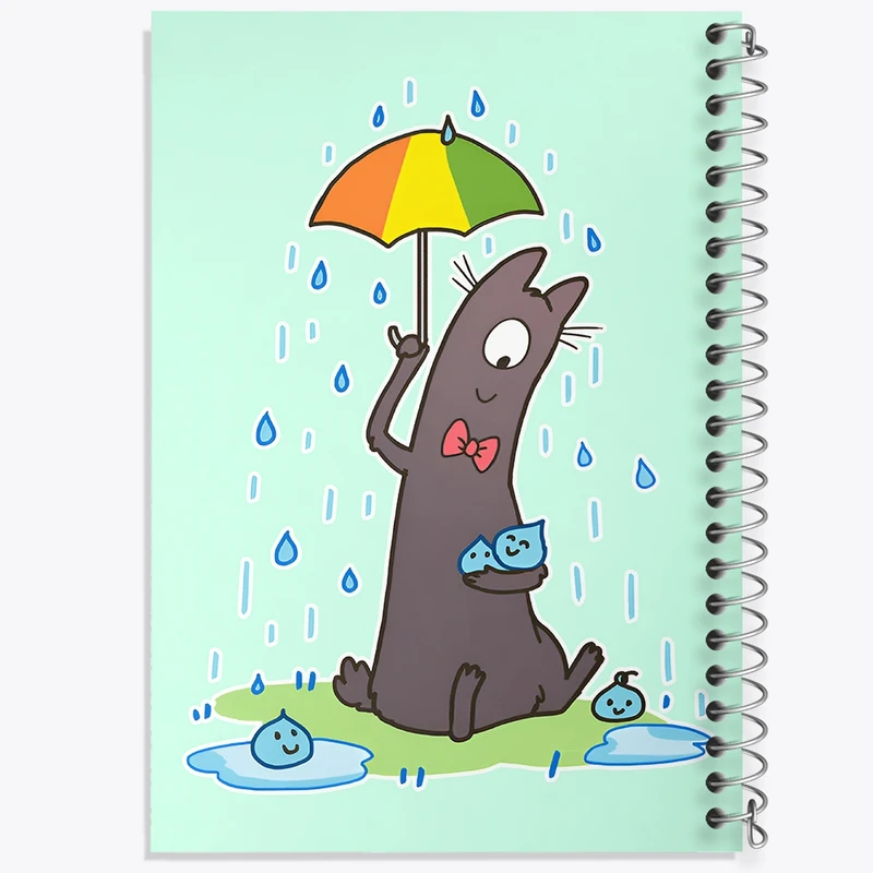 دفتر طراحی 50 برگ خندالو طرح فانتزی کد N8172