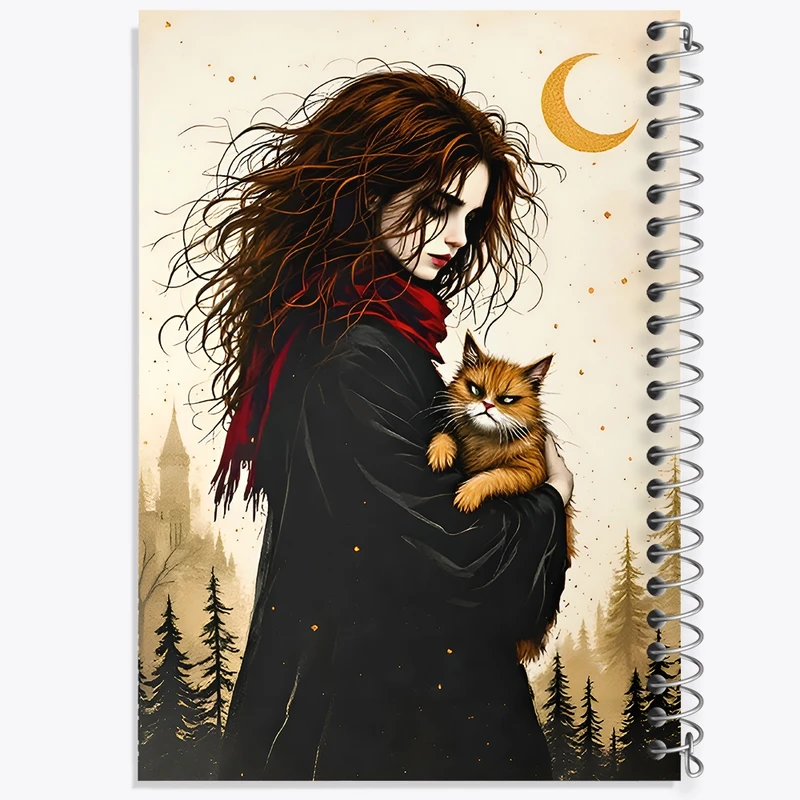 دفتر لیست خرید 50 برگ خندالو طرح هرماینی هری پاتر (Harry Potter) کد F9999