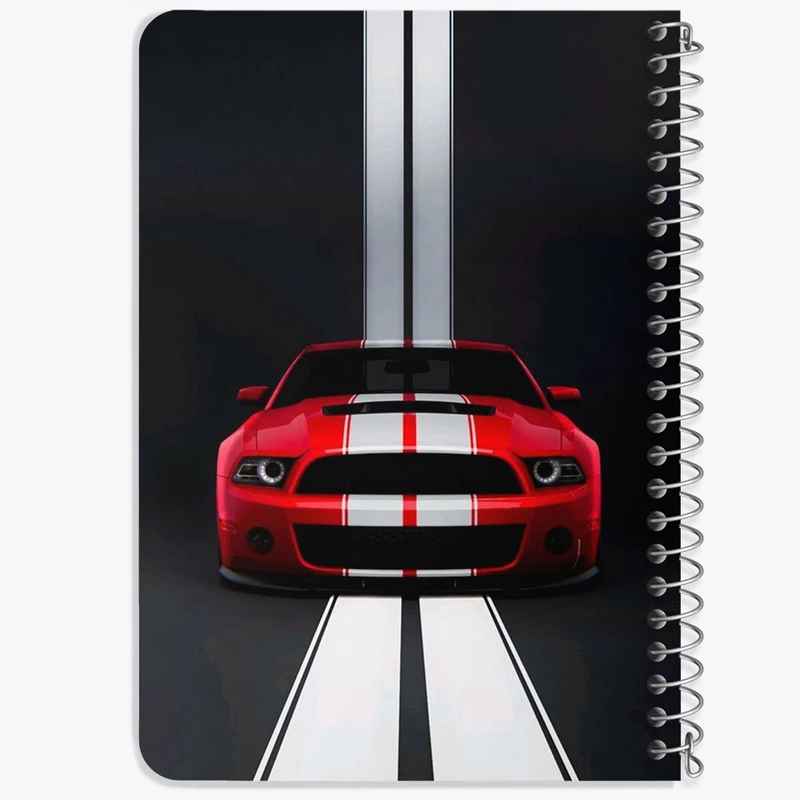دفتر یادداشت 50 برگ خندالو طرح ماشین اسپرت کد F2927