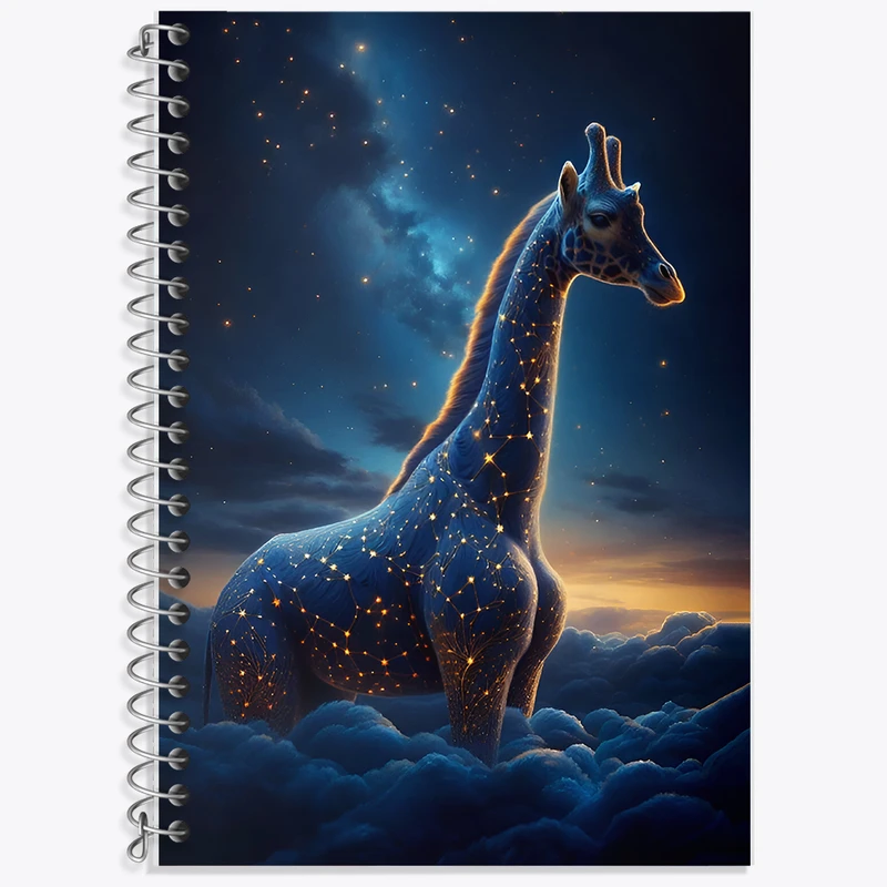 دفتر نت موسیقی 50 برگ خندالو طرح زرافه کد F9154