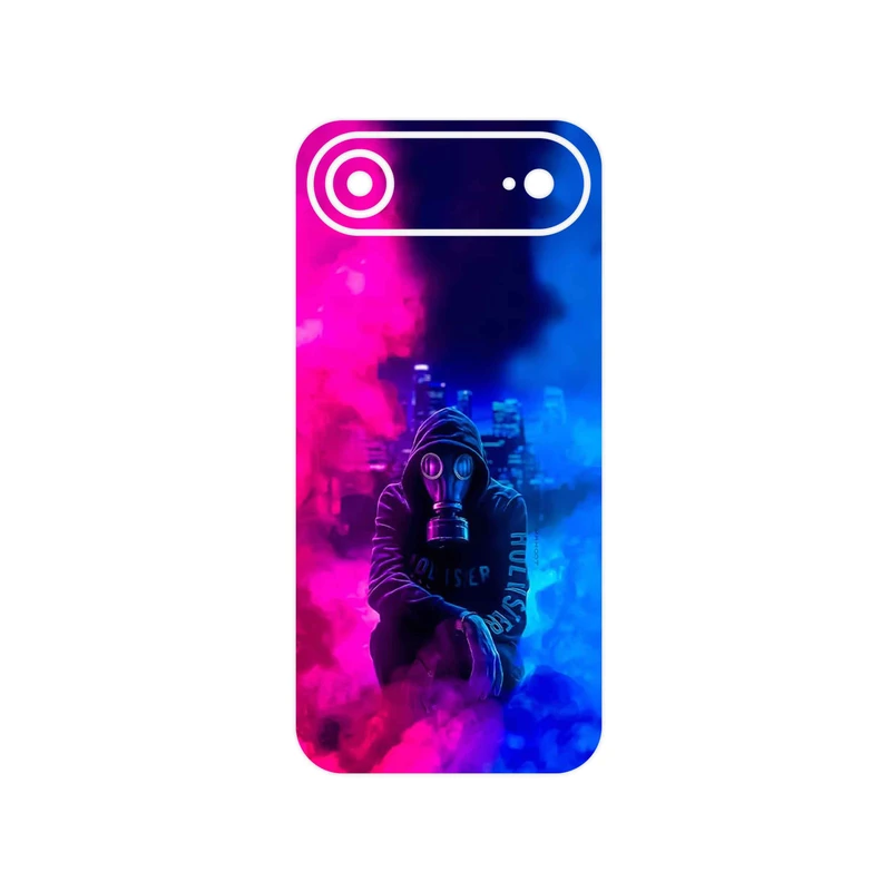 برچسب پوششی ماهوت مدل Smoke Rainbow Digital Art 2 مناسب برای گوشی موبایل اپل iPhone 17 Air