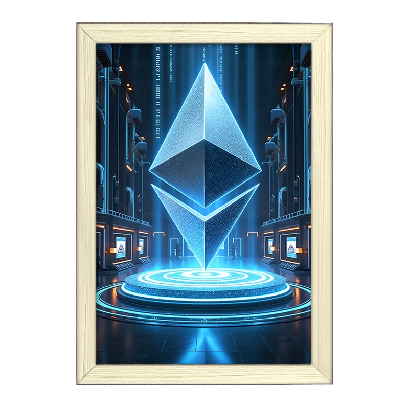 تابلو خندالو طرح اتریوم (Ethereum) کد F10612