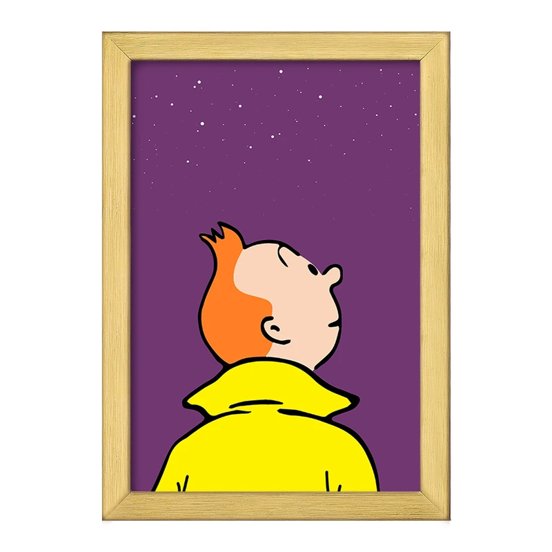 تابلو خندالو طرح تن تن (Tintin) کد F10330