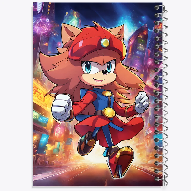 دفتر نقاشی 50 برگ خندالو طرح سونیک (Sonic) کد N8018