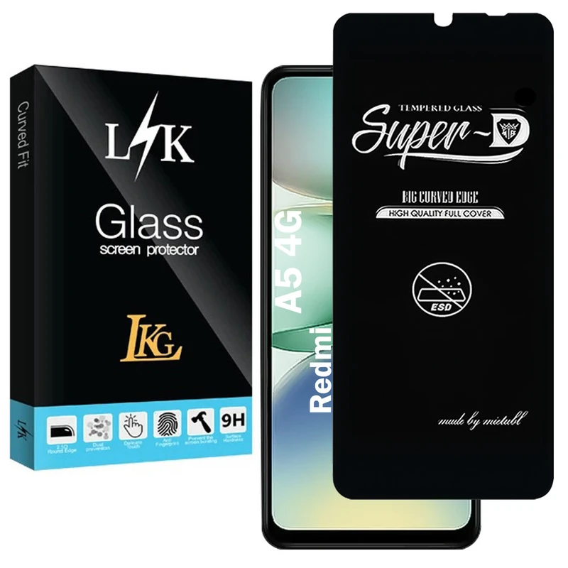 محافظ صفحه نمایش ال کا جی مدل SupD-LK مناسب برای گوشی موبایل شیائومی Redmi A5 4G