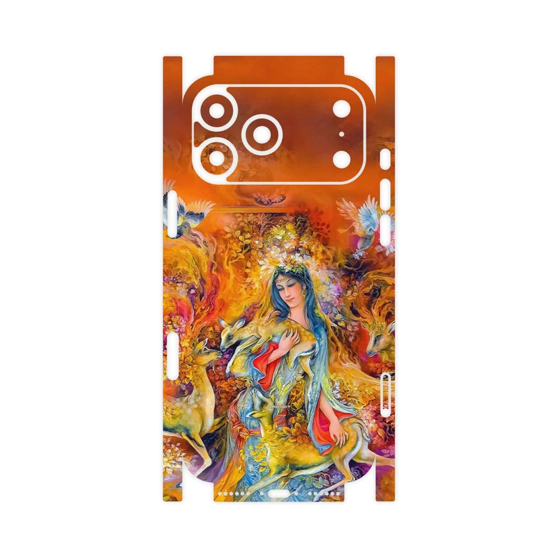 برچسب پوششی ماهوت مدل Persian miniature 2-FullSkin مناسب برای گوشی موبایل اپل iPhone 17 Pro Max