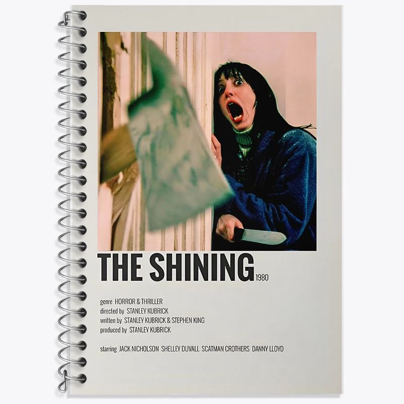دفتر نت موسیقی 50 برگ خندالو طرح درخشش (The Shining) کد F13365