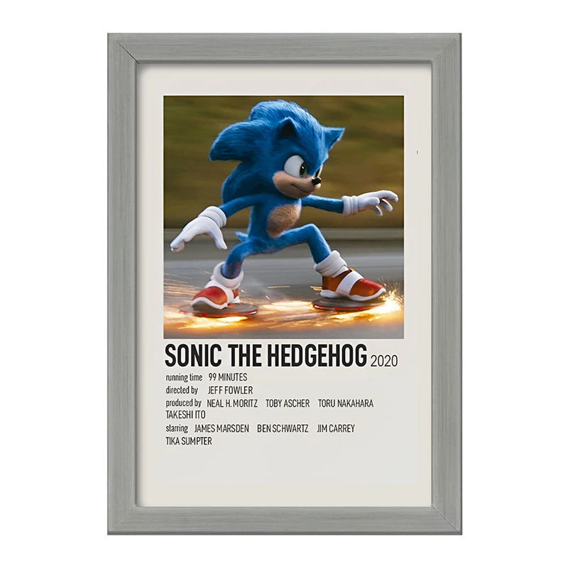 تابلو خندالو طرح سونیک (Sonic) کد F13219