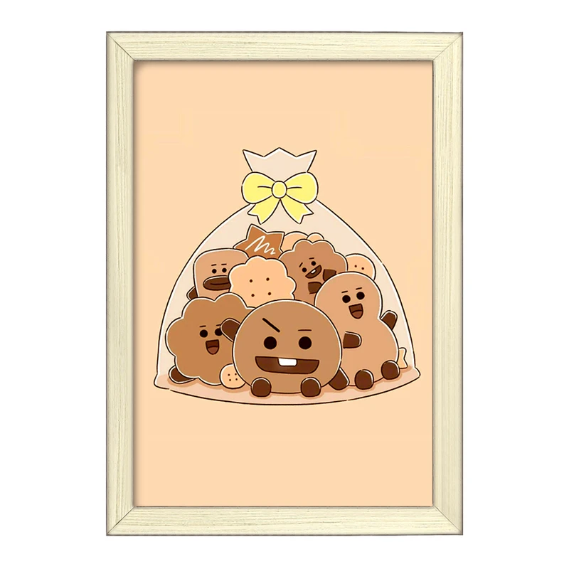 تابلو خندالو طرح شوکی BT21 Shooky کد 18714