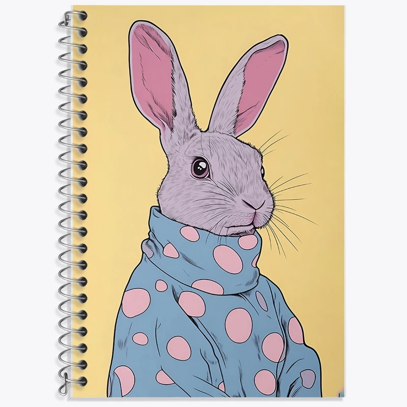 دفتر لغت 50 برگ خندالو طرح خرگوش کد F10317