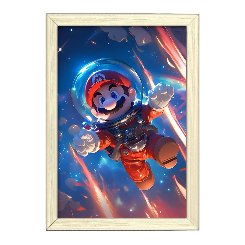 تابلو خندالو طرح سوپر ماریو (Super Mario) کد F7596